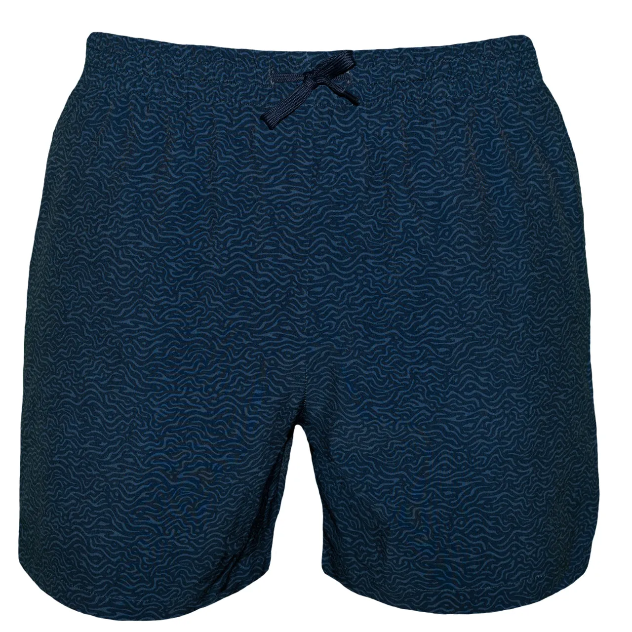 Navy Topo Swim (Stretch)