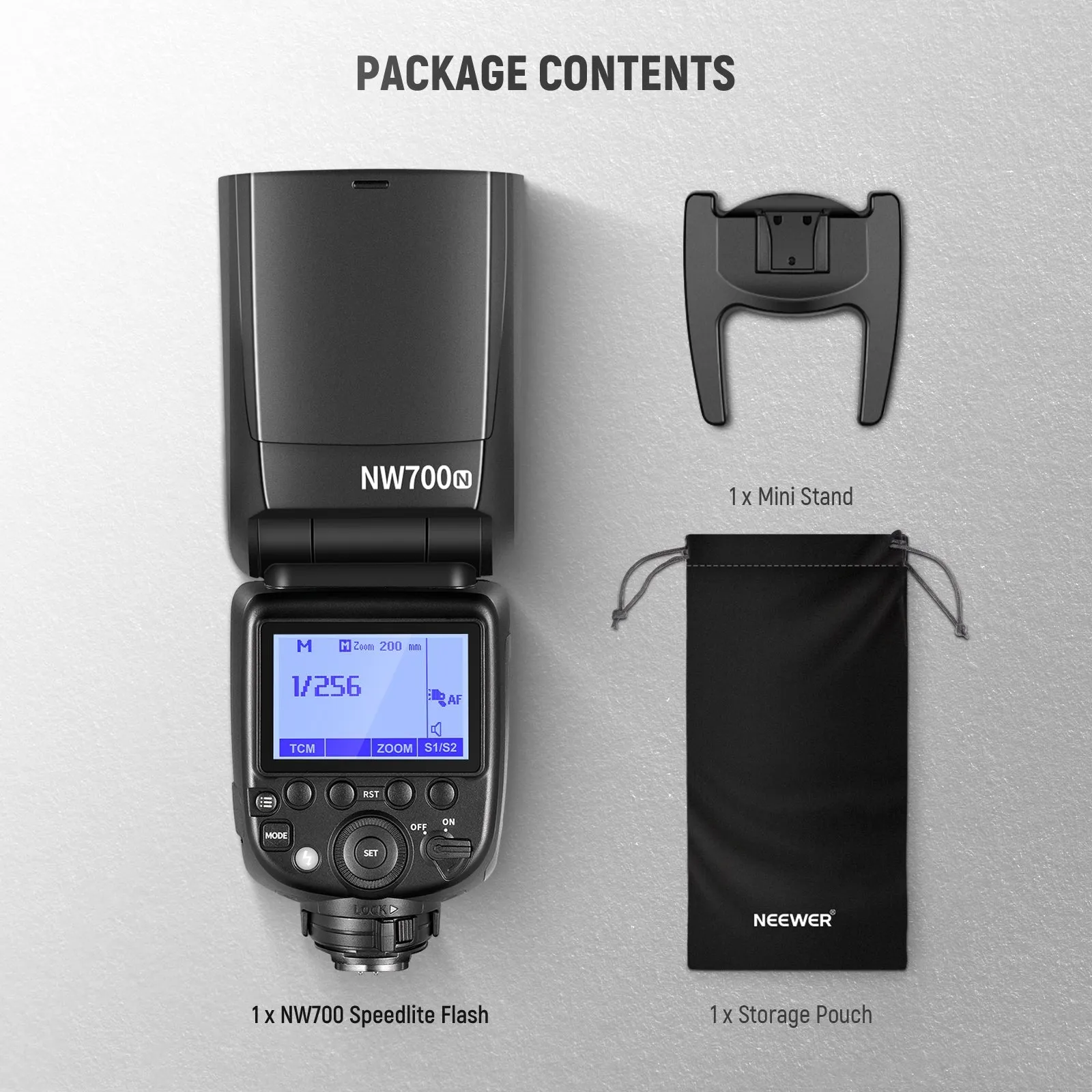 Neewer NW700 TTL High-Speed Sync Flash Speedlite for DSLR Cameras