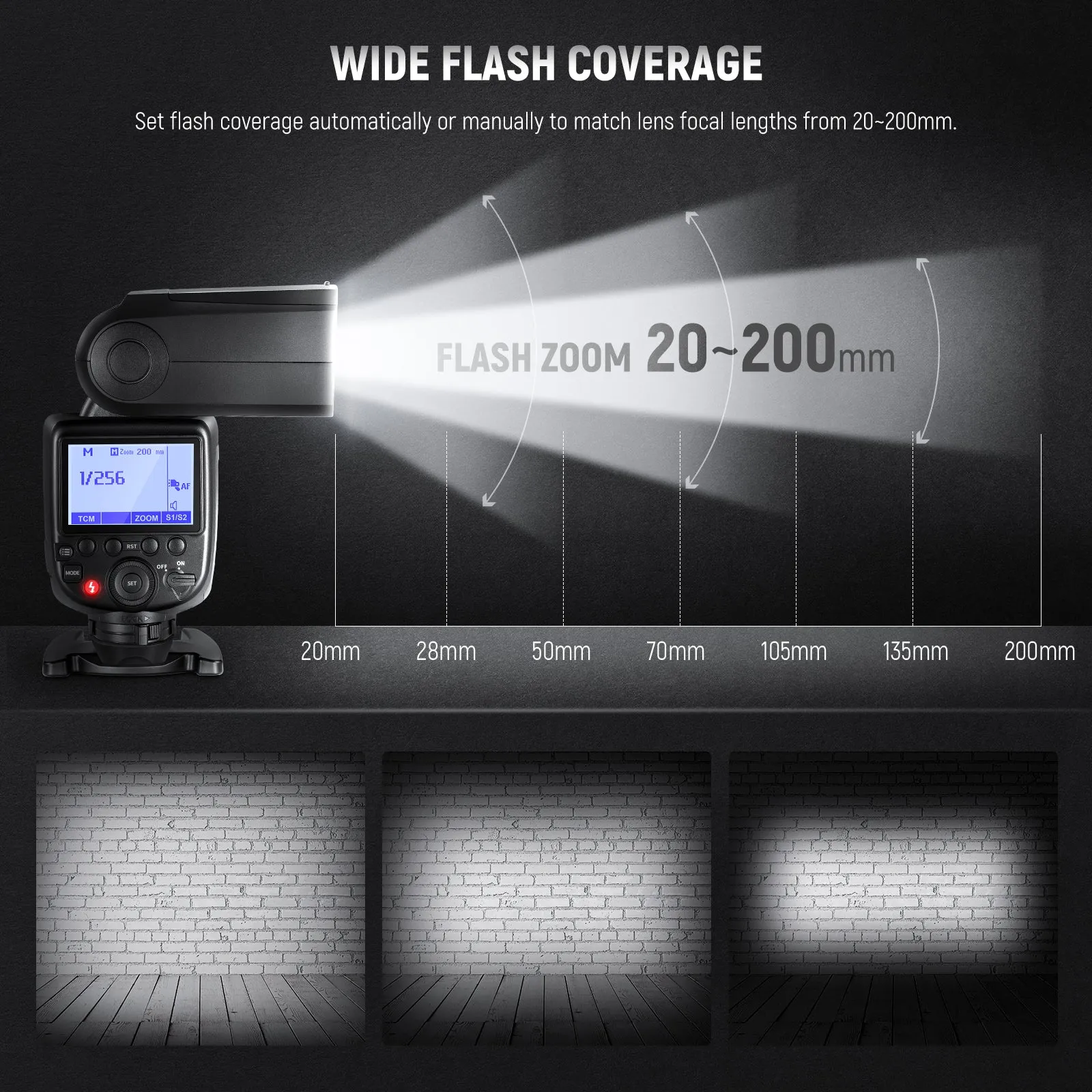 Neewer NW700 TTL High-Speed Sync Flash Speedlite for DSLR Cameras