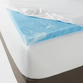 New - Queen Cool Touch Memory Foam 2" Mattress Topper - Threshold