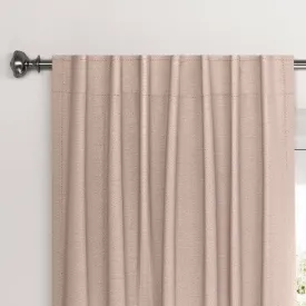 Open Box - 1pc 50"x84" Blackout Velvet Window Curtain Panel Dull Pink - Threshold