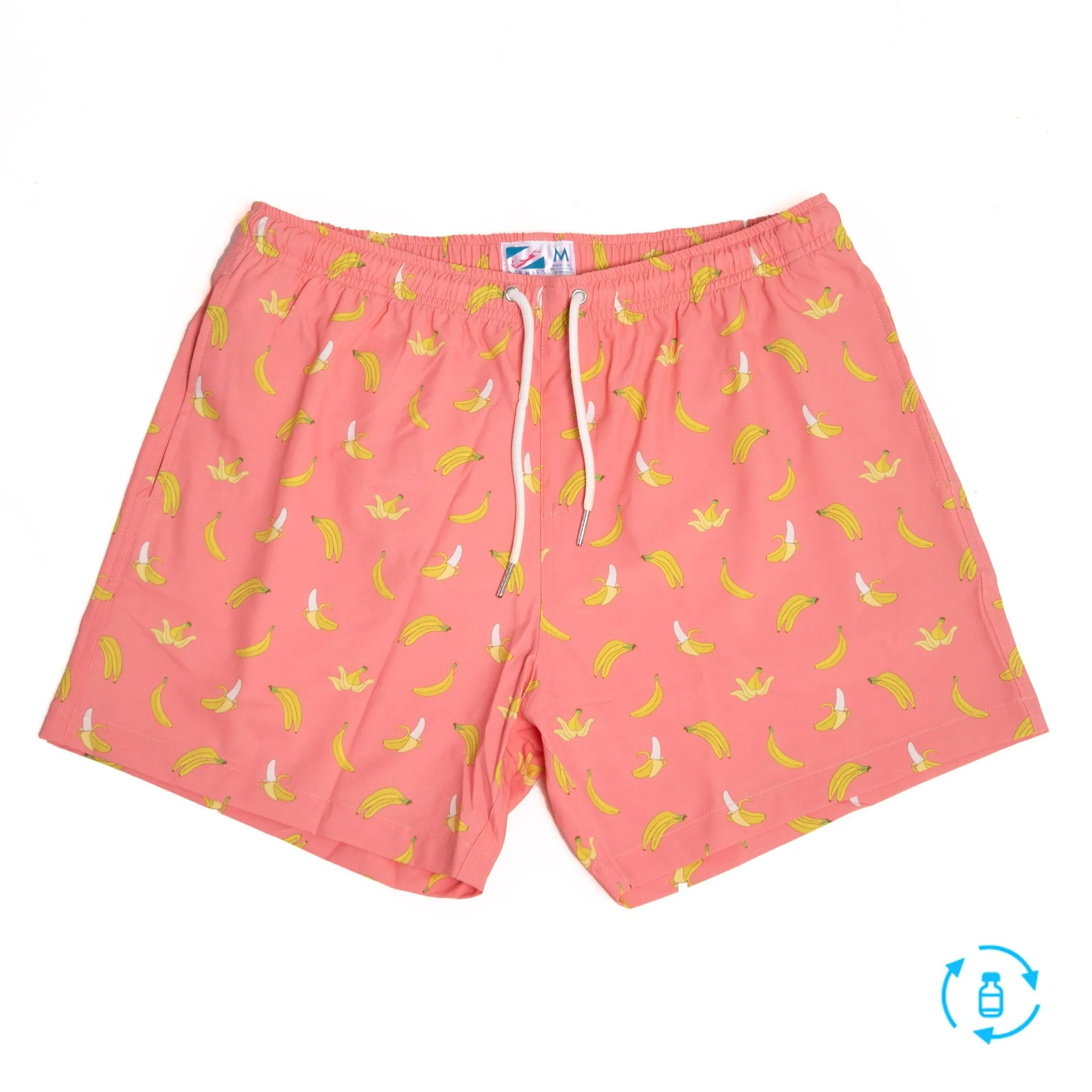 Pink Banana - 5" Swim Trunks