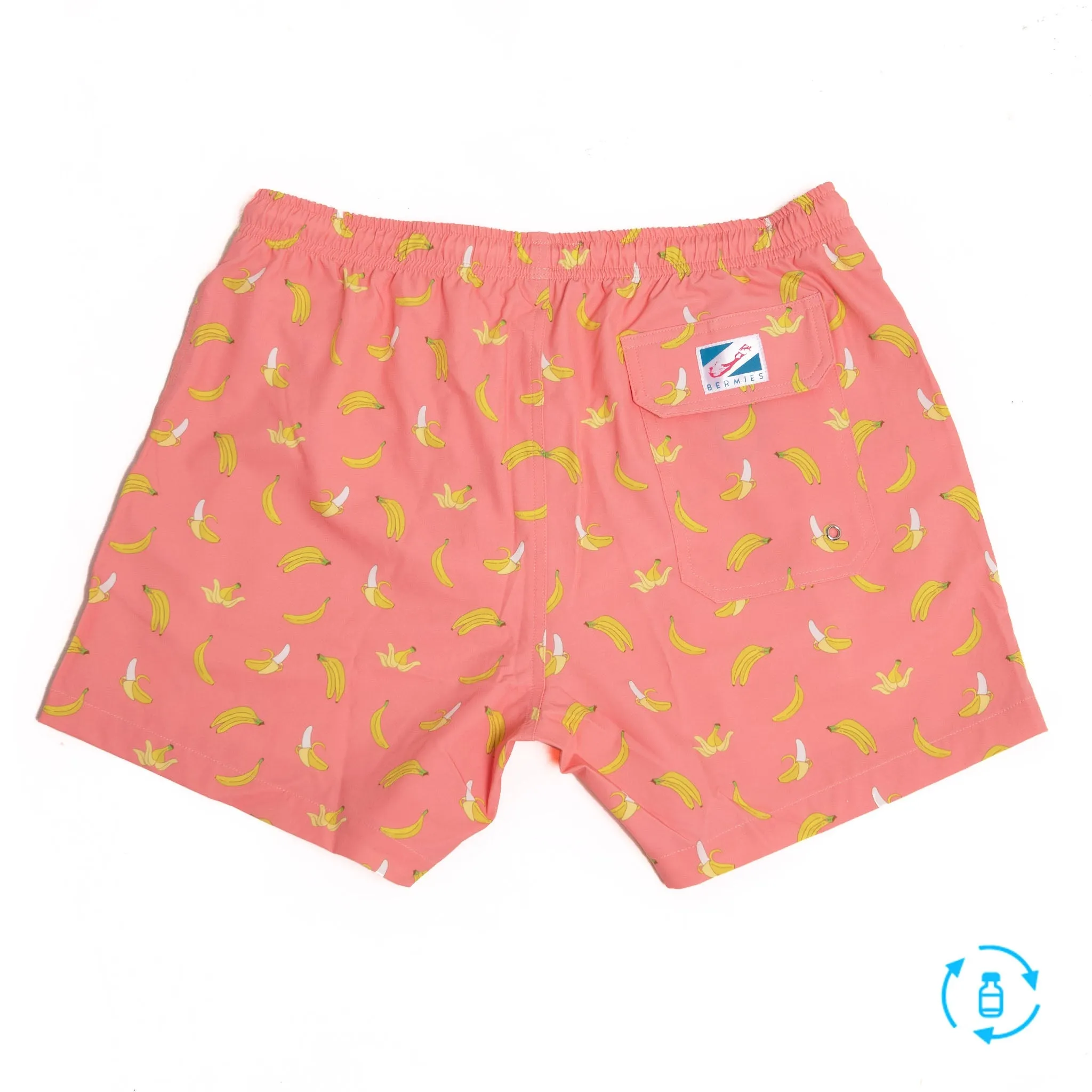 Pink Banana - 5" Swim Trunks