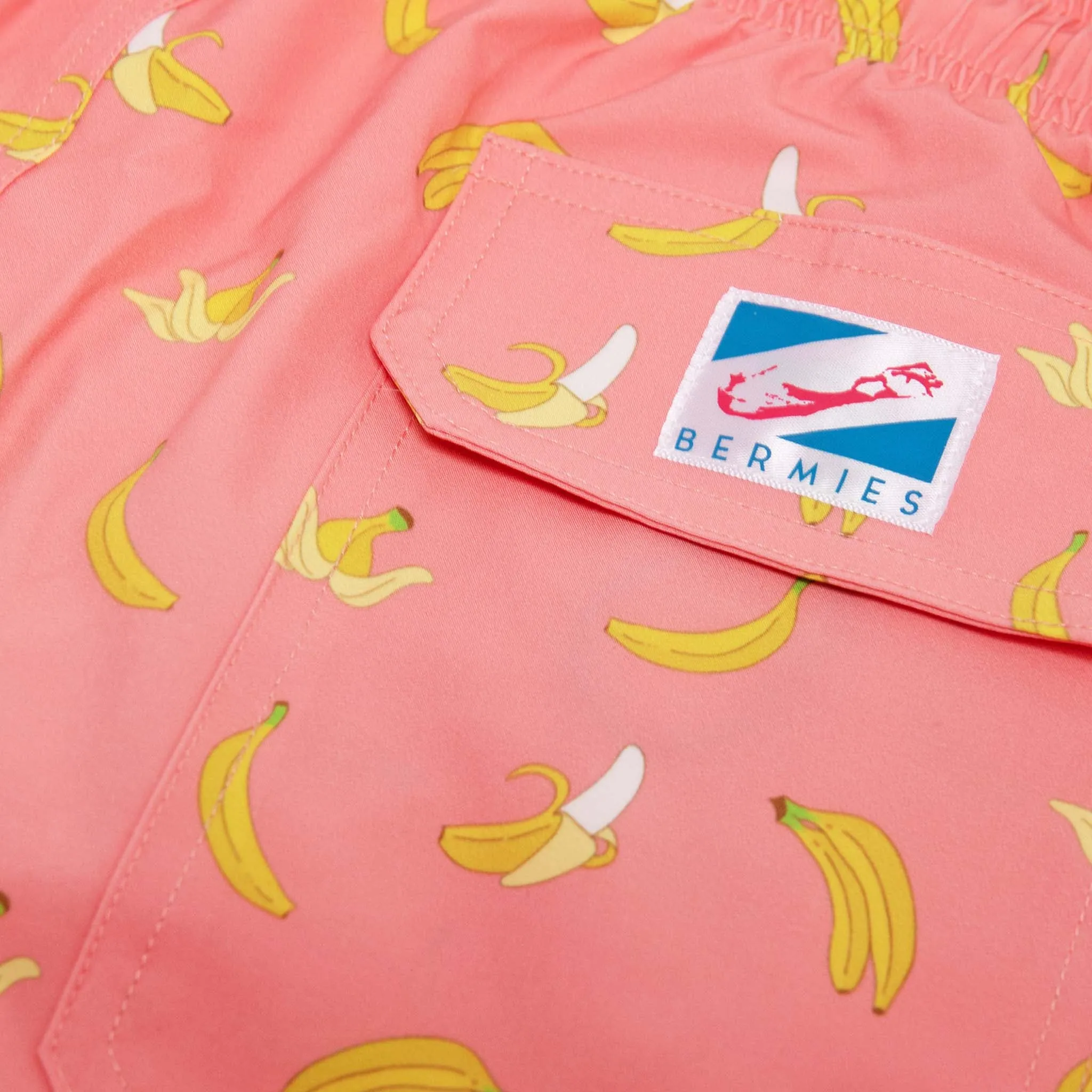 Pink Banana - 5" Swim Trunks