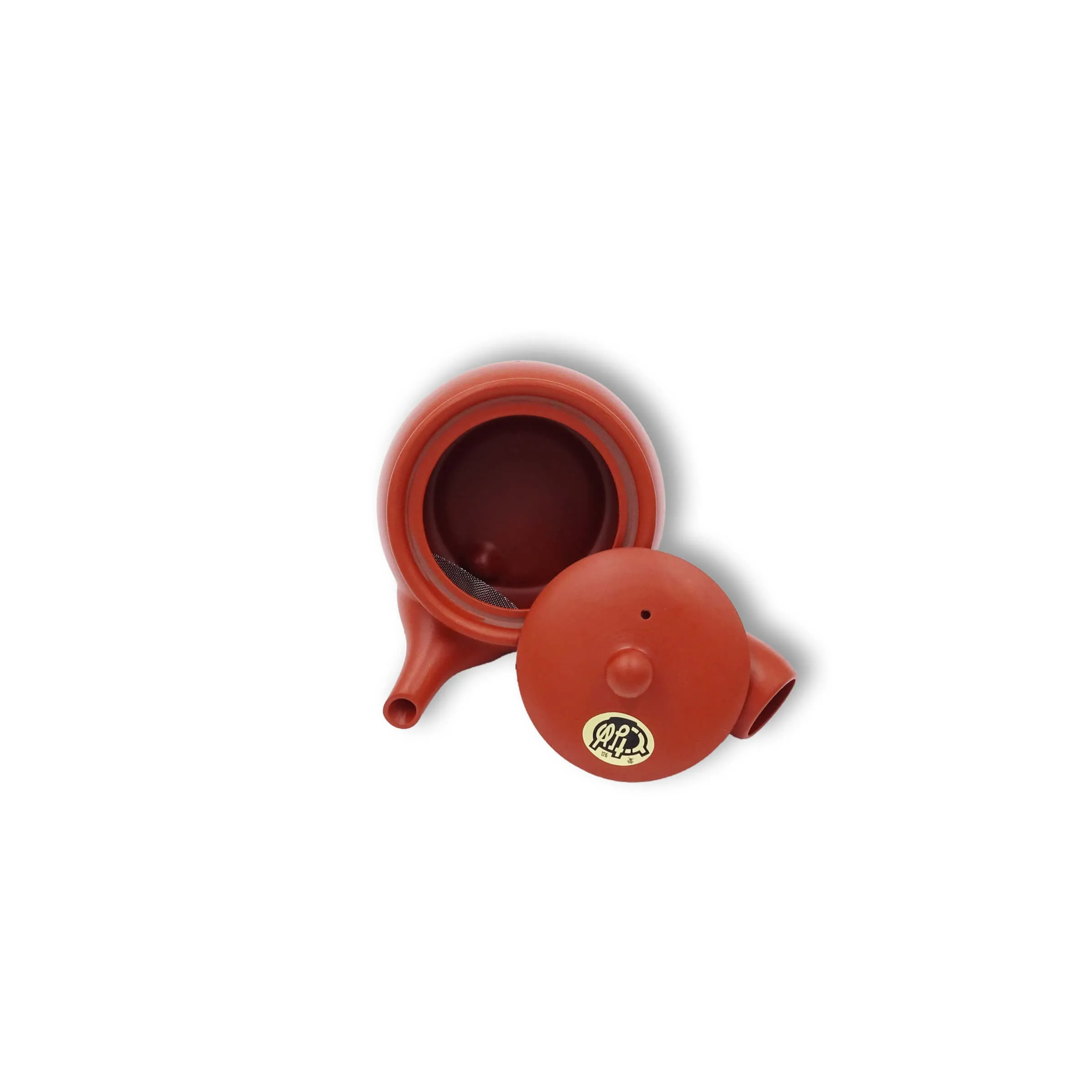 Red Japanese Clay Teapot