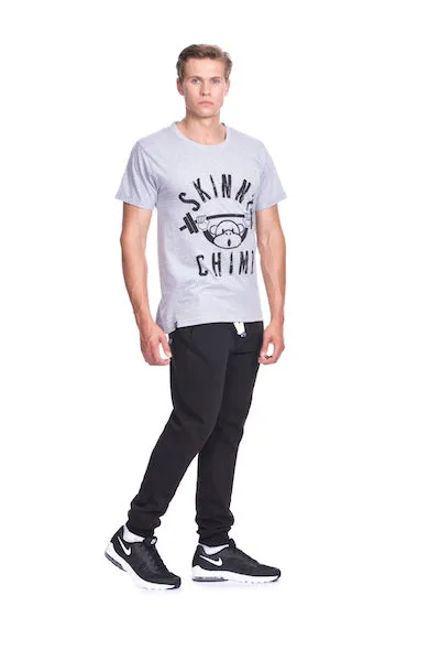 REGULAR FIT CLASSIC CHIMP T SHIRT - Black