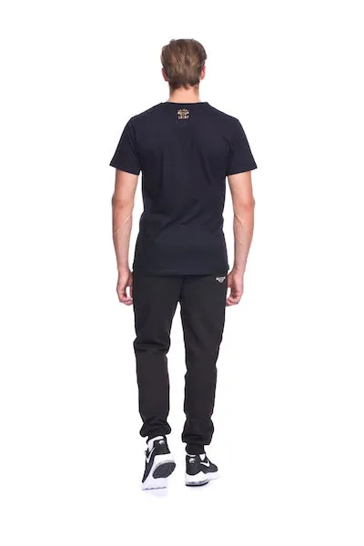 REGULAR FIT CLASSIC CHIMP T SHIRT - Black