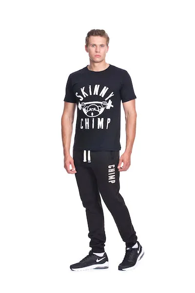 REGULAR FIT CLASSIC CHIMP T SHIRT - Black