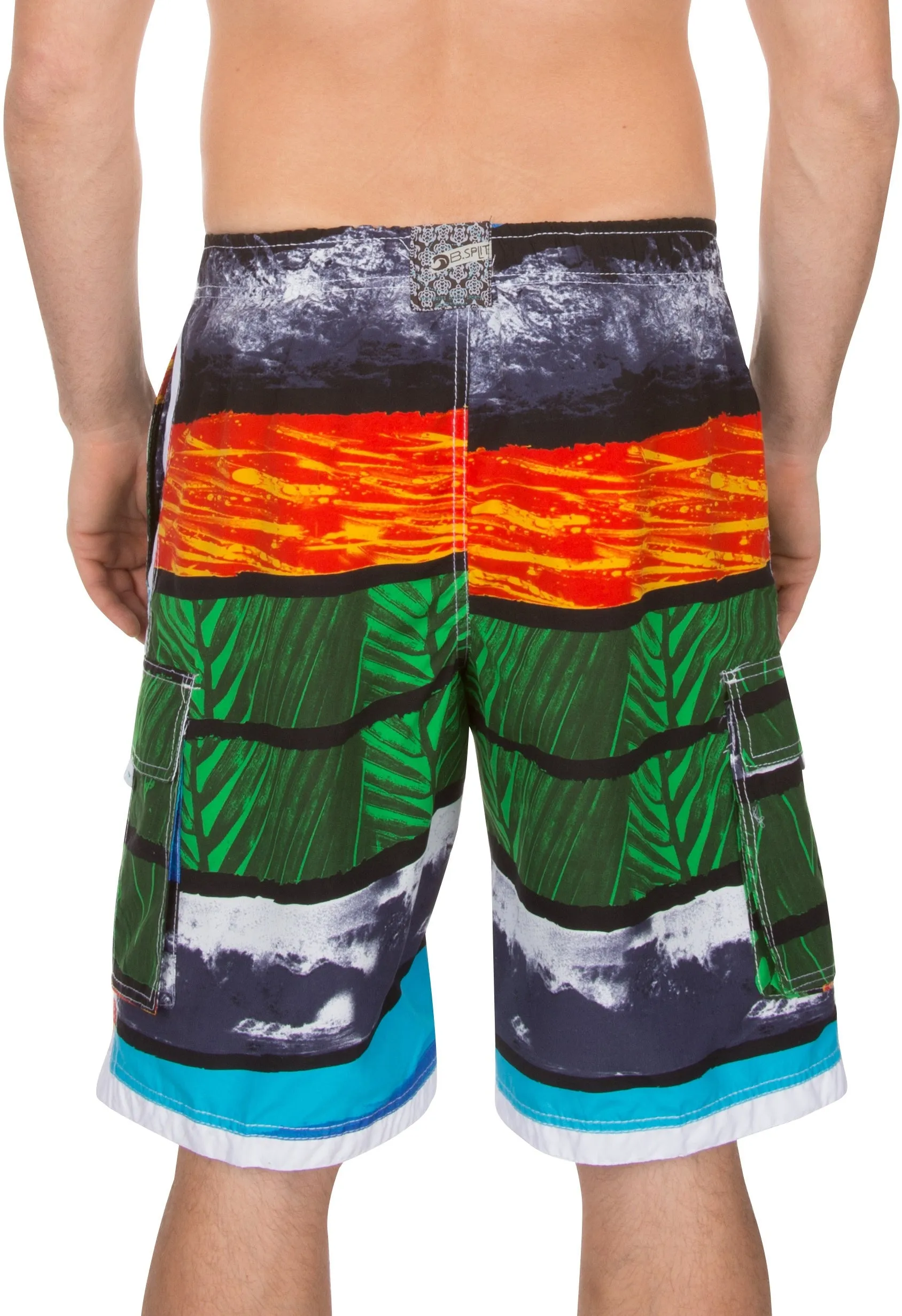 Sakkas Stingray Skate Surf Cargo Swim Trunks