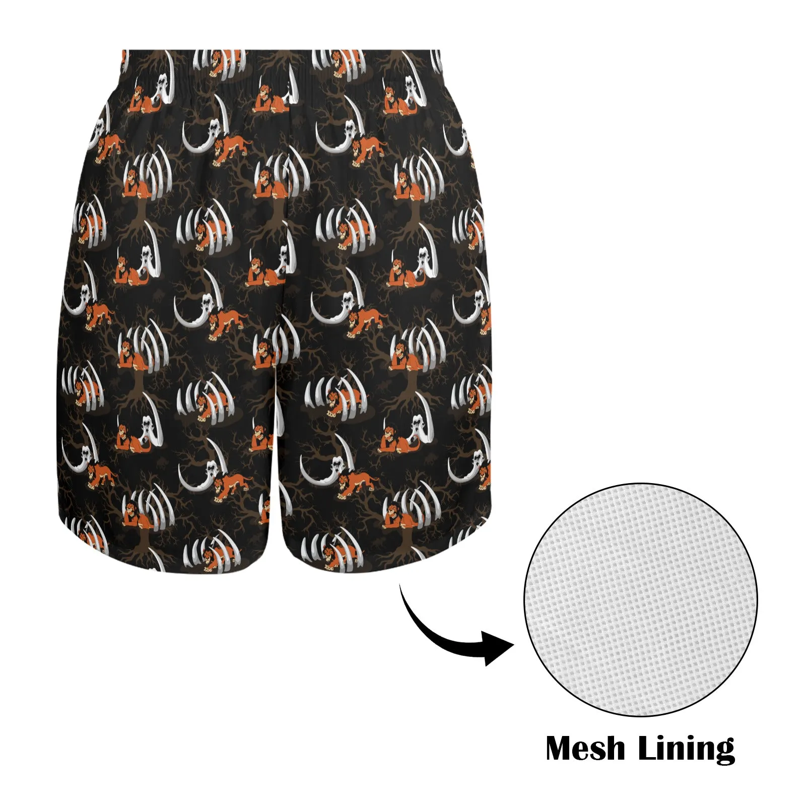 Scar Men's Swim Trunks Swimsuit