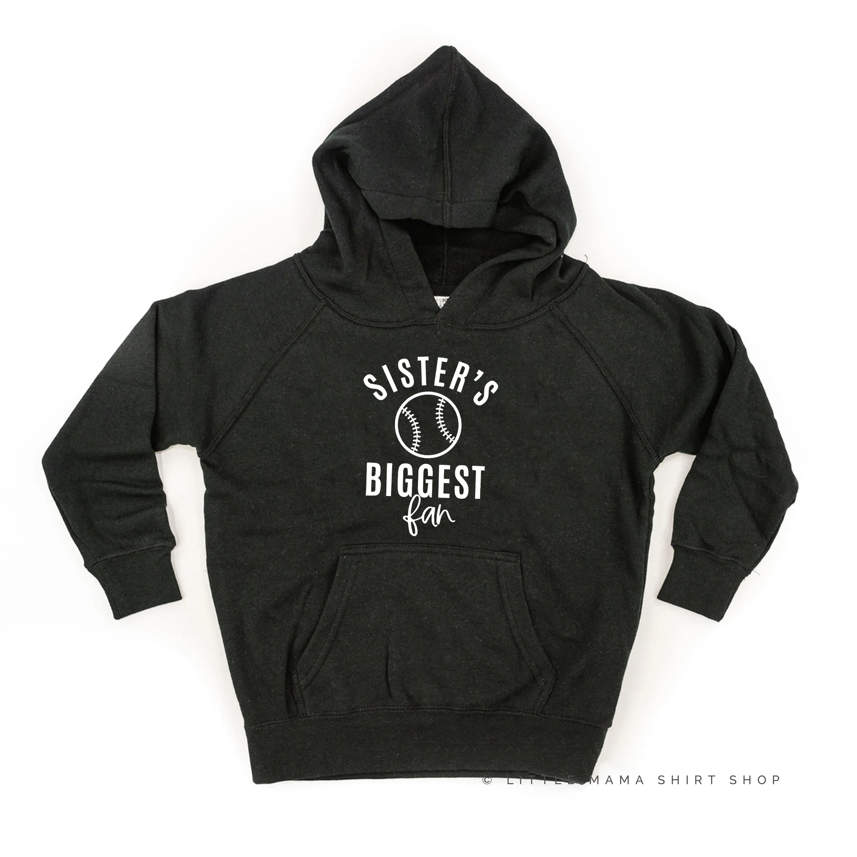 Sister's Biggest Fan - Baseball - CHILD HOODIE