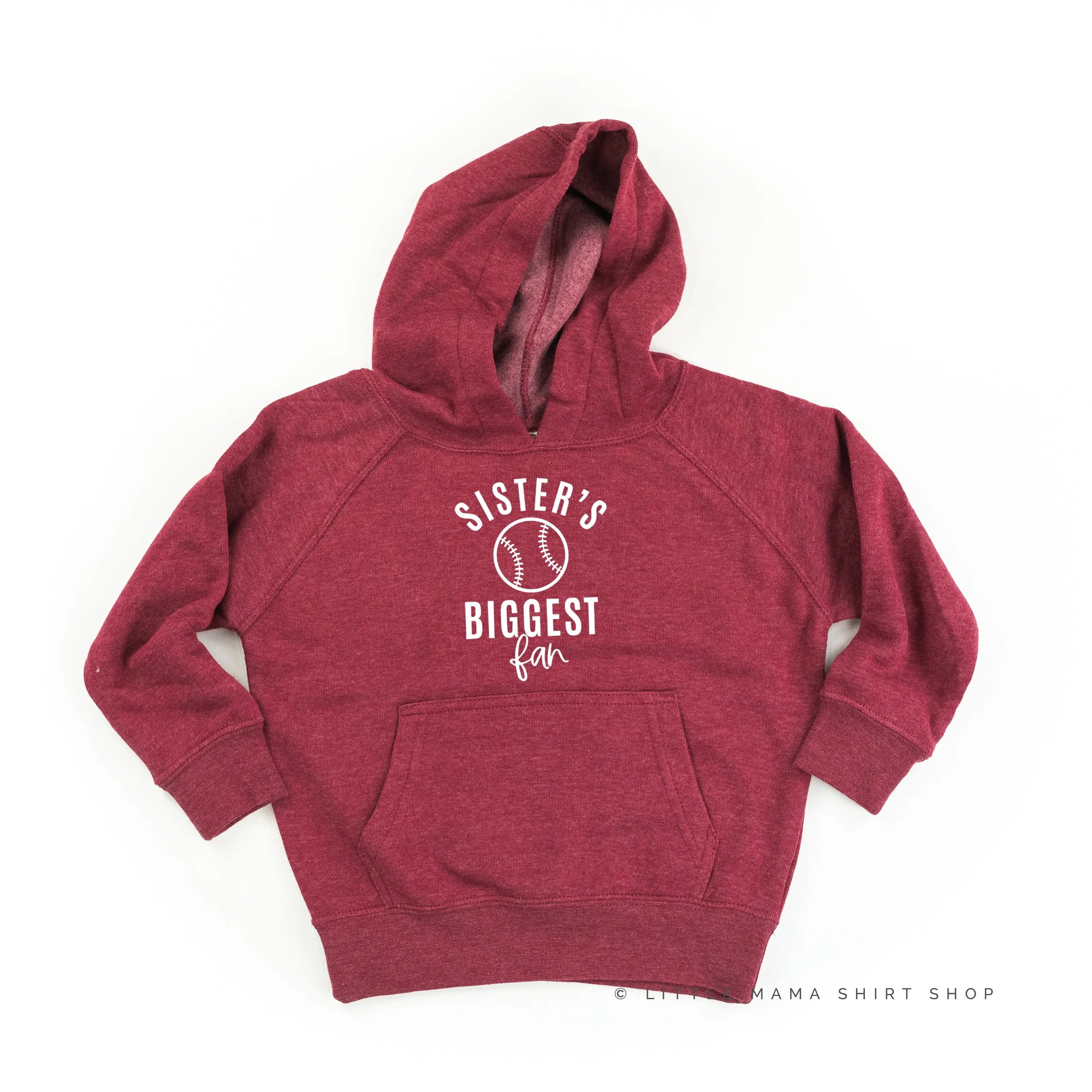 Sister's Biggest Fan - Baseball - CHILD HOODIE