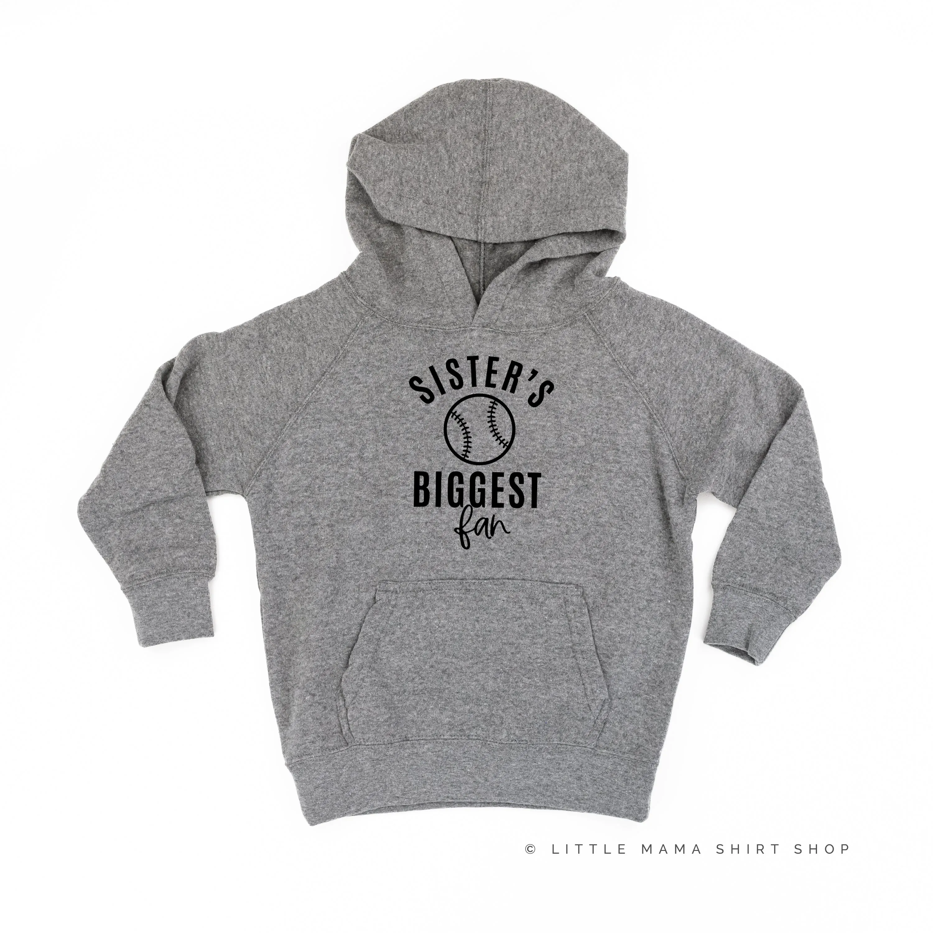 Sister's Biggest Fan - Baseball - CHILD HOODIE