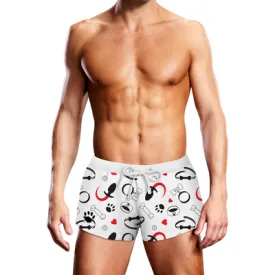 Swim Trunk Puppie Print - S