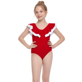 Swimsuit Cross-Border Arrival Girl's One-Piece Swimming Suit