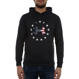 Underarmour Freedom Rival Fleece Logo Hoodie Mens Style : 1331410-001