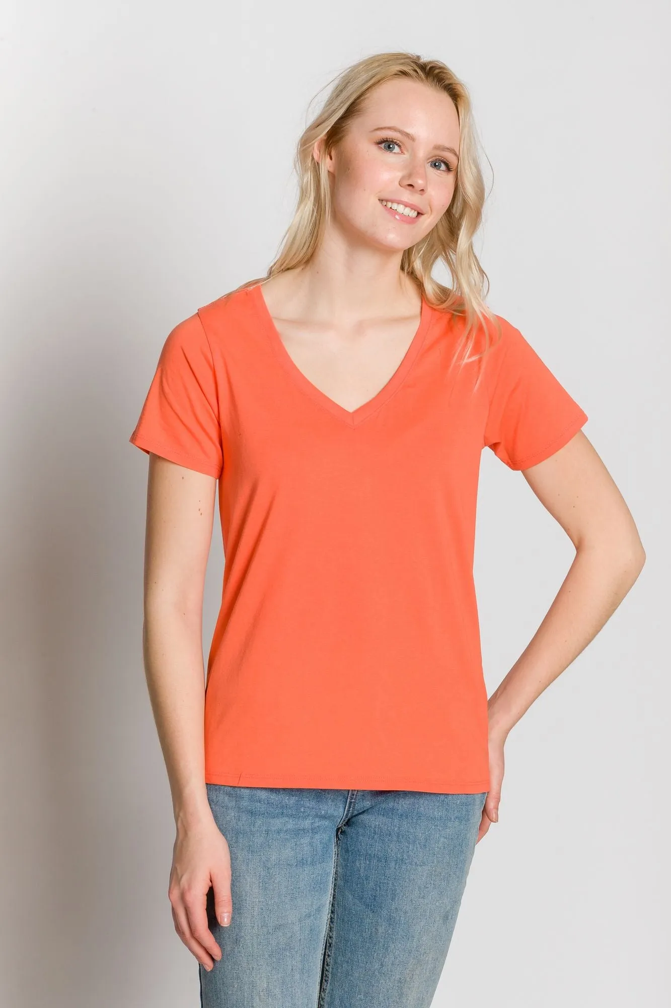 Vanessa | Women's Anti-Stain Deep V-neck