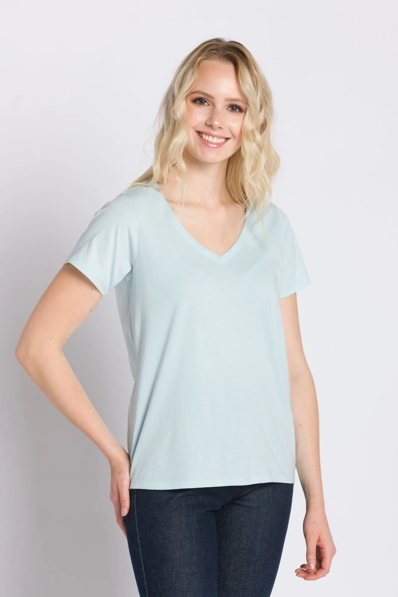 Vanessa | Women's Anti-Stain Deep V-neck